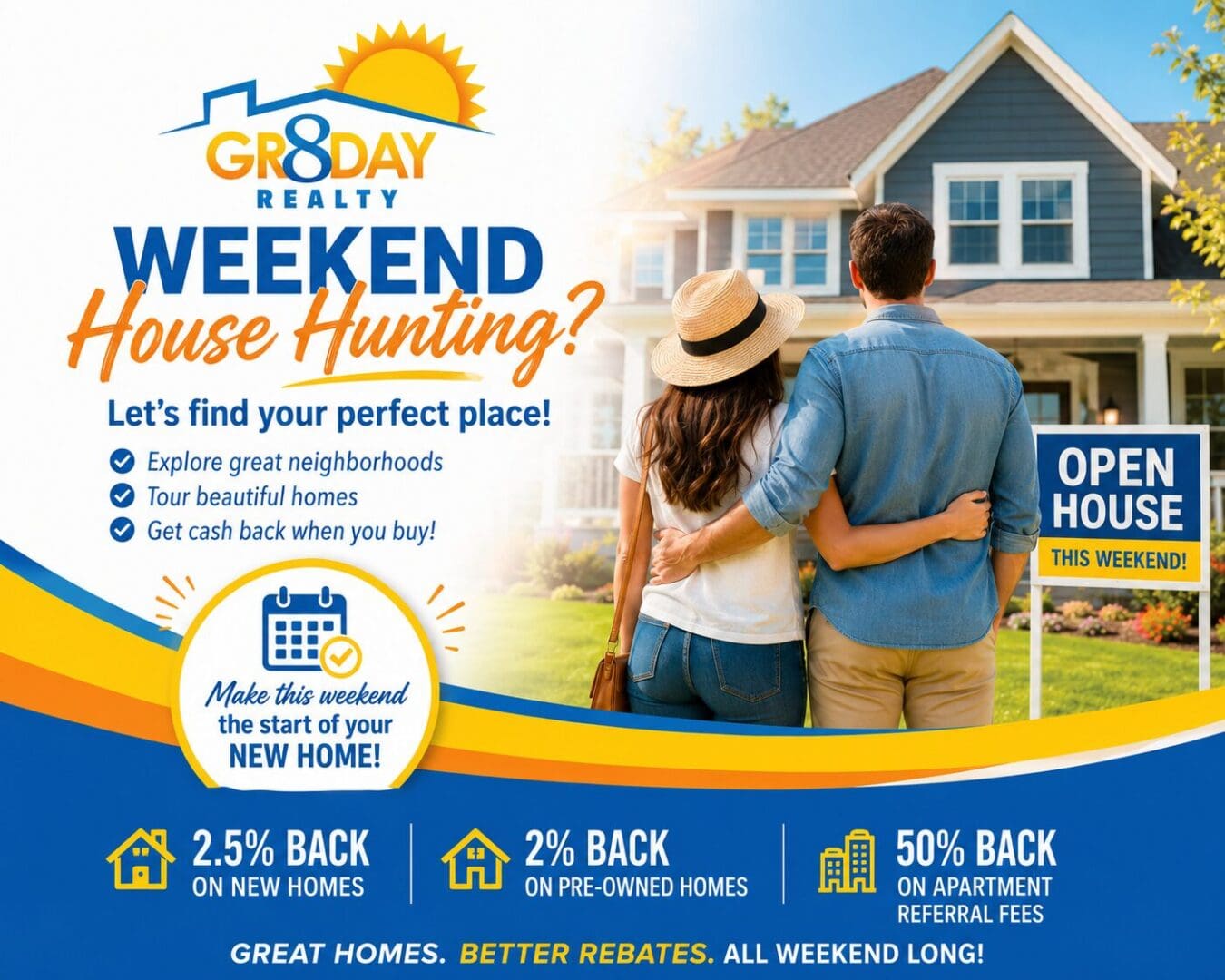 Weekend House Hunting Starts Here
