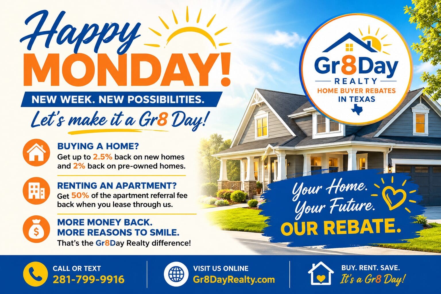 Start Your Week with Savings
