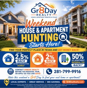 Weekend House & Apartment Hunting Starts Here!